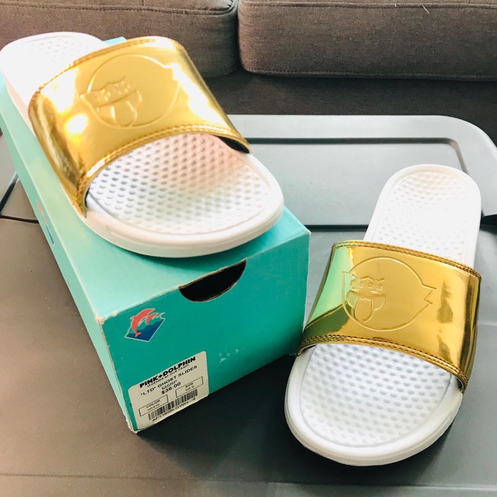 Pink Dolphin slides